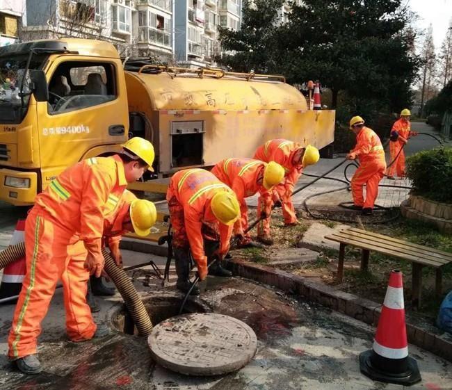 鹤岗市政管道清淤