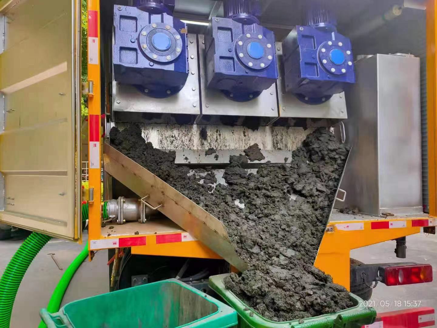 鹤岗化粪池清掏城市维护站-泥浆净化干湿分离处理